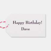 Grond Label Cadeaulabel (Achterkant Horizontaal)