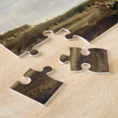Grond landschap (olie op het paneel) legpuzzel (Zijkant)