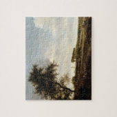 Grond landschap (olie op het paneel) legpuzzel (Verticaal)