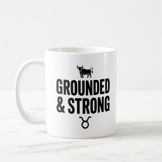 Grond & Sterke Mok – Taurus Zodiac Coffee Cup (Links)