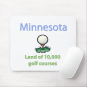 Grond van 10.000 Golfcursussen Muismat (Met muis)