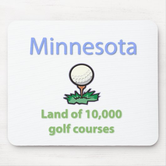 Grond van 10.000 Golfcursussen Muismat (Voorkant)