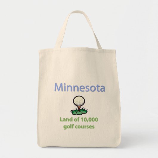 Grond van 10.000 Golfcursussen Tote Bag (Voorkant)