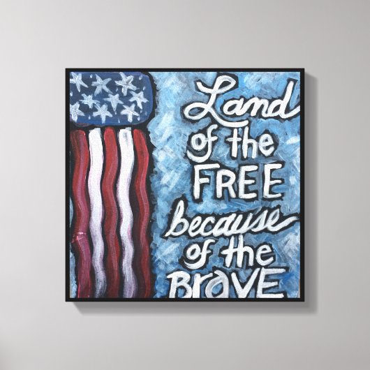 Grond van het vrije Canvas (Voorkant)