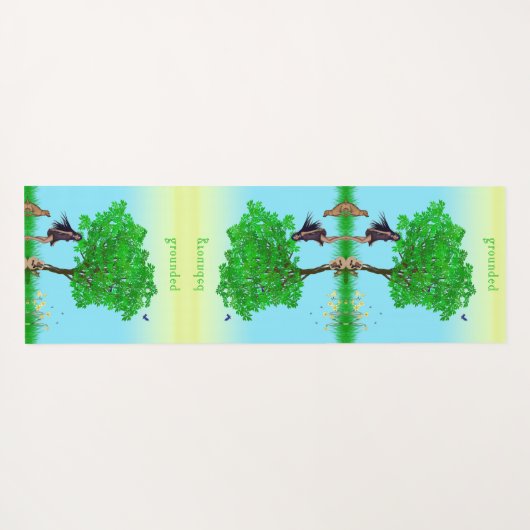 Grond Yogamat (Achterkant (horizontaal))