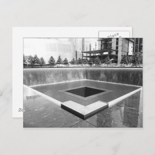 Grond Zero Pool Briefkaart (Voorkant / Achterkant)