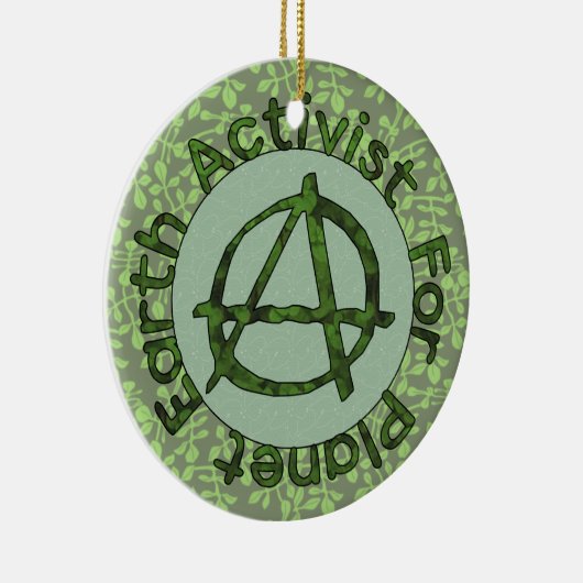 Grondactivist Keramisch Ornament (Rechts)