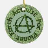 Grondactivist Keramisch Ornament (Voorkant)