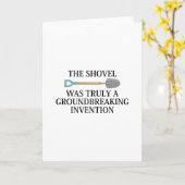 Grondafbrekende uitvinding kaart (Gele Bloem)