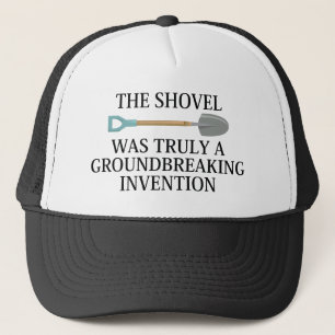 Grondafbrekende uitvinding trucker pet