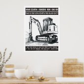 GRONDAFGRAVINGS- EN INGENIEURSWERKZAAMHEDEN AAN DE POSTER (Keuken)