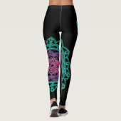 Grondafsluitende Mandala-Leggings Leggings (Achterkant)