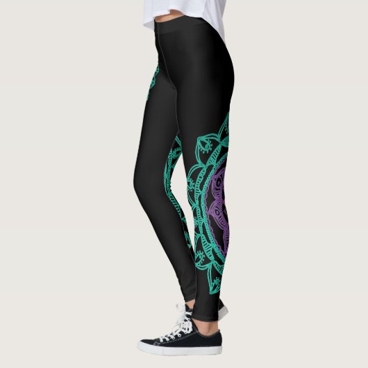 Grondafsluitende Mandala-Leggings Leggings (Links)