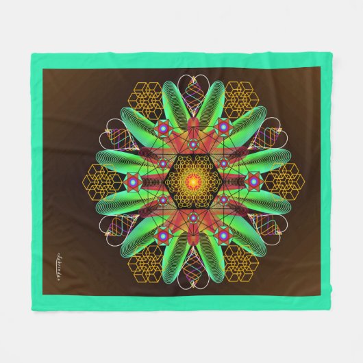 Grondafwerking Fleece Deken (Voorkant (Horizontaal))