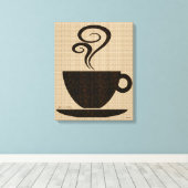 Grondbeker kunst op canvas (Insitu (Houten vloer))