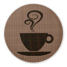 Grondbeker op schoot - kabinetknop keramische knop