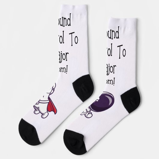 Grondcontrole aan Major Tom Sokken (Links)