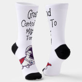 Grondcontrole aan Major Tom Sokken (Gebogen)