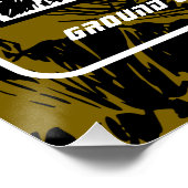 Grondcontrole voor grote Tom Perfect Poster (Hoek)