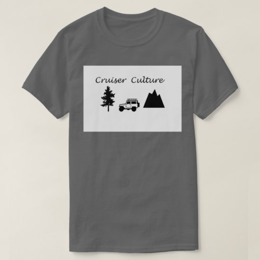 Grondcruisekultuur T-shirt (Design voorkant)