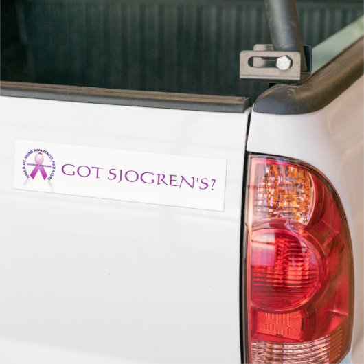 Grondebewustwording, GOT SJOGREN'S? Bumpersticker (Op Truck)