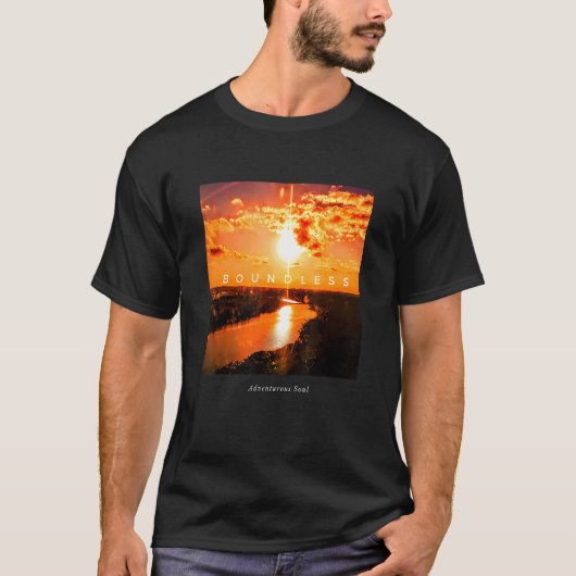 Grondeloos motivatie t-shirt (Voorkant)