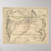 Grondgebied Utah Poster (Voorkant)