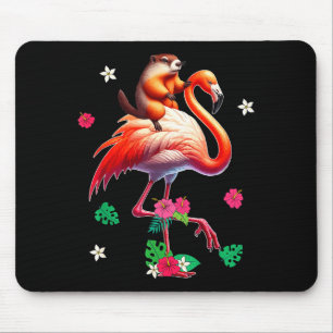 Grondhoeder die Flamingo Kostuum Familie Kinderen Muismat