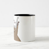 Grondhoefdag Tweekleurige Koffiemok (Center)