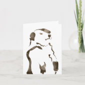 grondhog bokeh kaart (Voorkant)