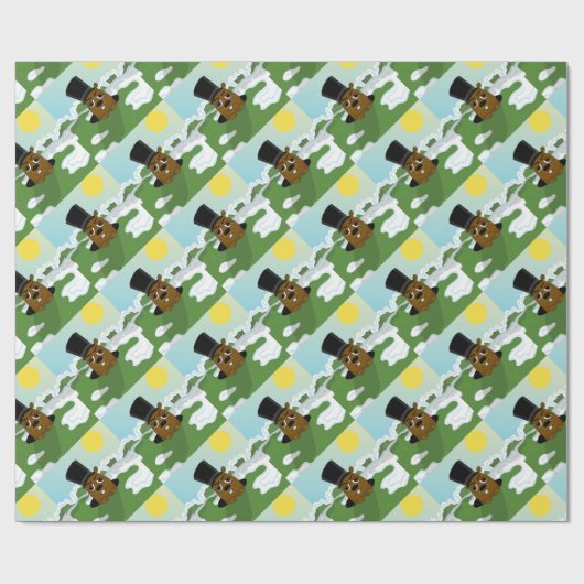 Grondhog Cadeaupapier (Vlak)