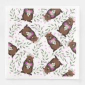 Grondhog-dagpapier Servet (Voorkant)