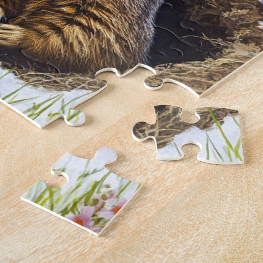 Grondhog Legpuzzel (Zijkant)