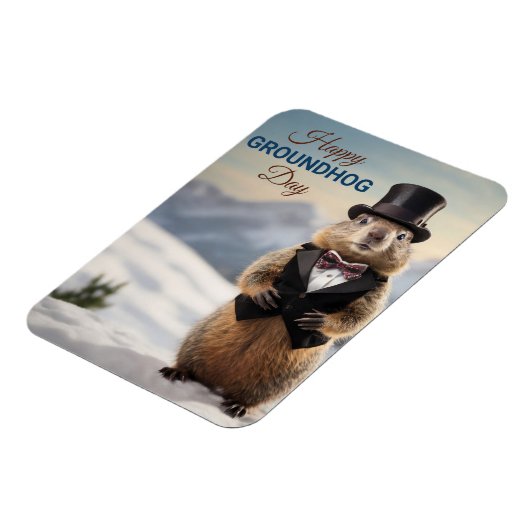 Grondhog Magneet (Linkerzijde)
