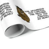 Grondhog regelt weer, je controleert mijn hart cadeaupapier (Rol Hoek)