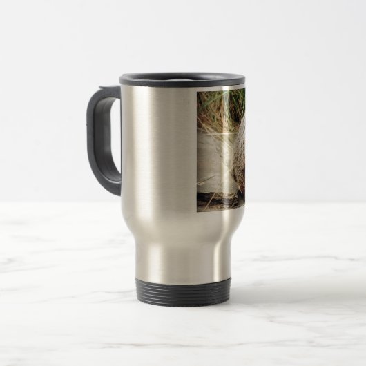 Grondhog Reisbeker (Voorkant links)