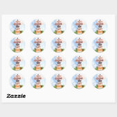 Grondhog Ronde Sticker (Vel)