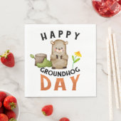 Grondhog Servet (Insitu)