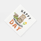 Grondhog Servet (Hoek)