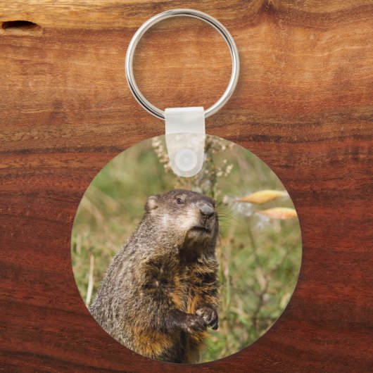 Grondhog Sleutelhanger (Voorkant)