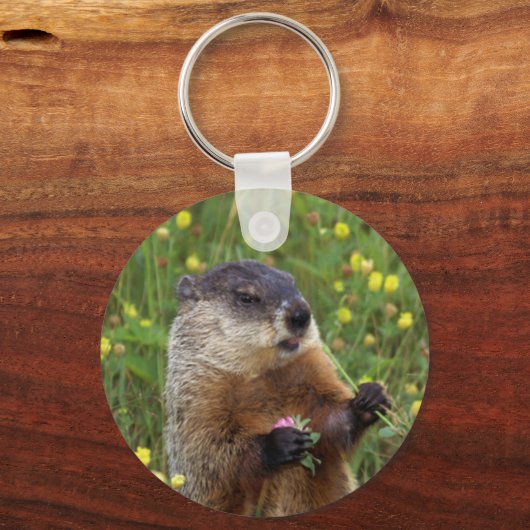 Grondhog Sleutelhanger (Voorkant)