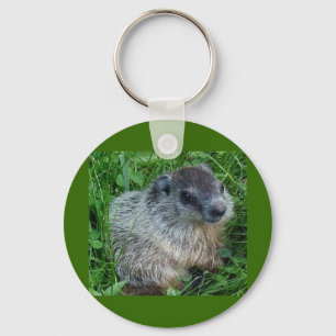 Grondhog/Sleutelhanger Woodchuck Sleutelhanger