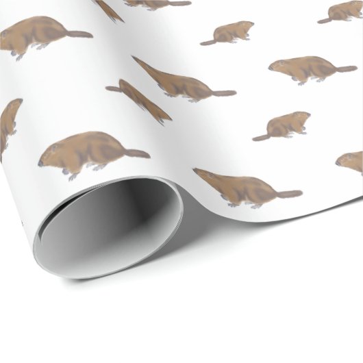 Grondhogs-wrapppapier Cadeaupapier (Rol Hoek)
