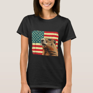 Grondhond Dag Decoraties 2025 VS Vlag Grondhond D T-shirt