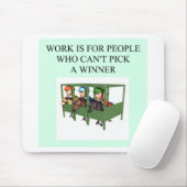 grondig gefokte paardenraceontwerp muismat (Met muis)