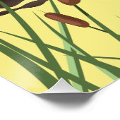 Grondig genoeg strand poster. perfect poster (Hoek)