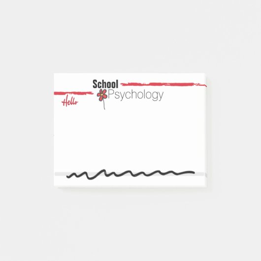 Grondig moderne schoolpsychologische post-it notit post-it® notes (Voorkant)