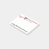 Grondig moderne schoolpsychologische post-it notit post-it® notes (Schuin)