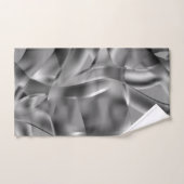 Grondige grijze vormen, met lichttonen bad handdoek (Handdoek)