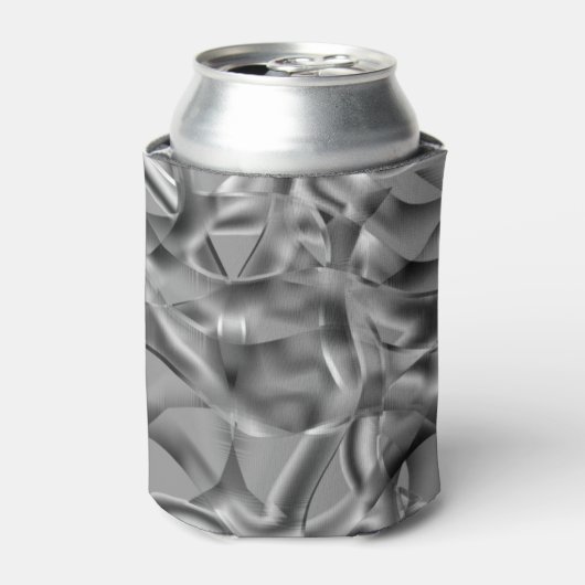 Grondige grijze vormen, met lichttonen blikjeskoeler (Blikje Voorkant)